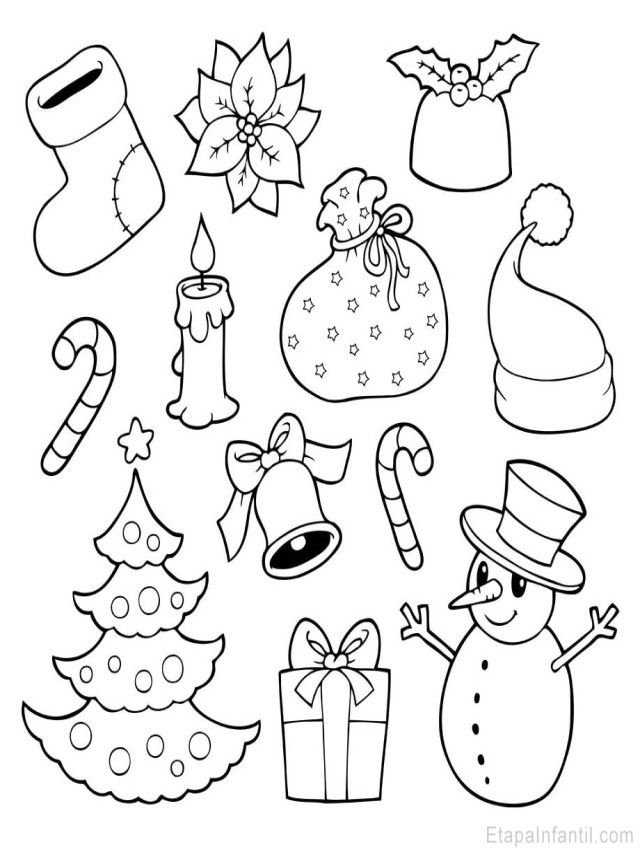 Lista 101+ Foto 10 dibujos de navidad con brillantina para niños Mirada tensa