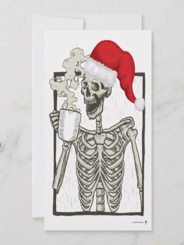 Lista 104+ Foto a skeleton wearing a hat having a drink vignette for the feast of the dead El último
