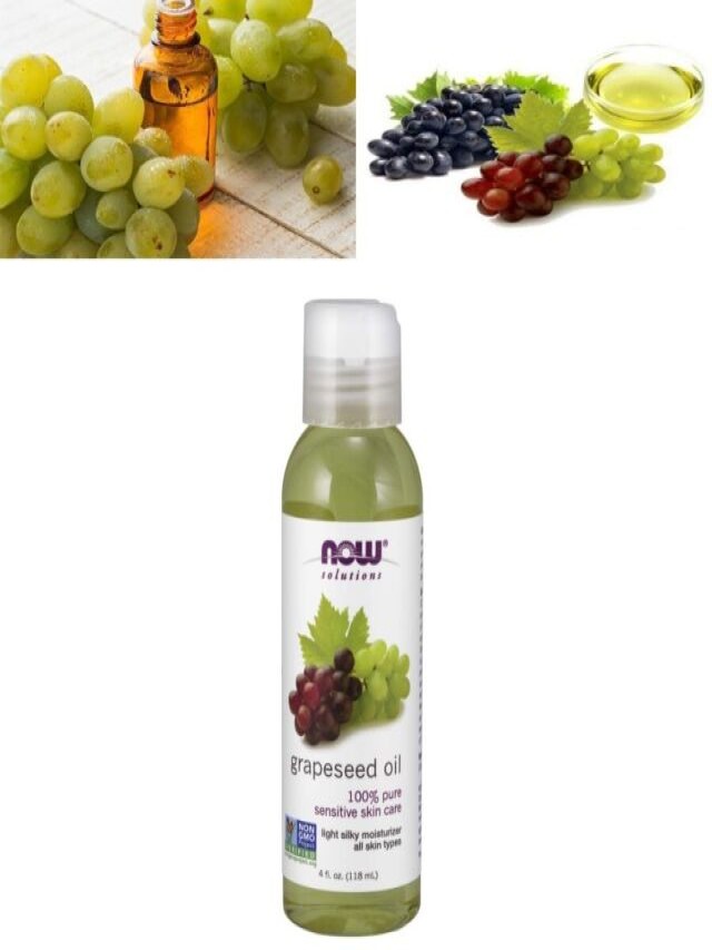 Sintético 103+ Foto aceite de semilla de uva para el cabello Mirada tensa