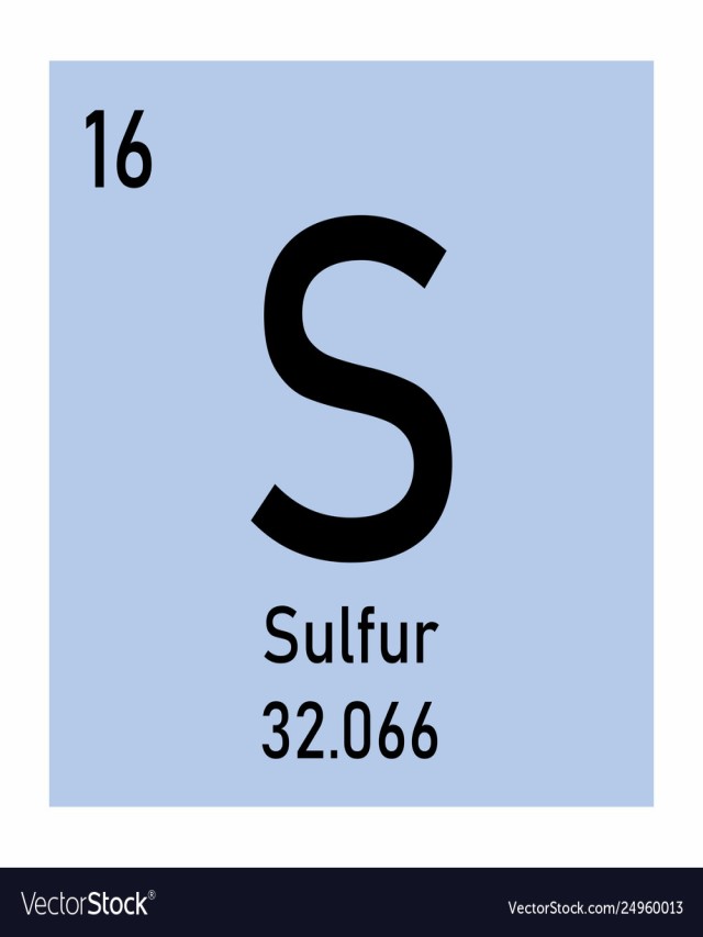 Arriba 101+ Foto acido sulfurico en la tabla periodica Cena hermosa