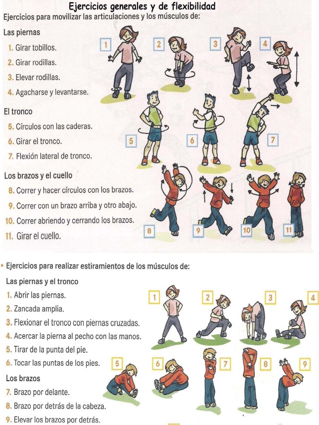 Sintético 101+ Foto actividades de educación física para preescolar en casa Mirada tensa