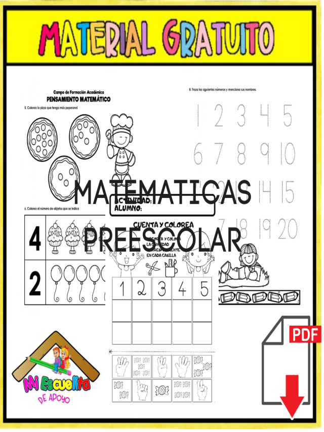 Sintético 92+ Foto actividades de matematicas para preescolar de 5 años Lleno