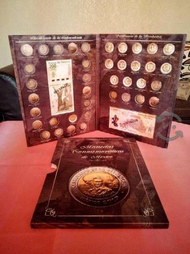 Lista 105+ Foto album de monedas de 5 pesos del bicentenario y centenario Cena hermosa