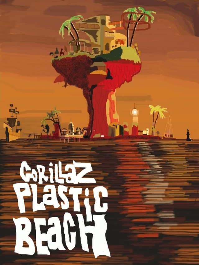 Arriba 100+ Foto album or cover gorillaz plastic beach Cena hermosa