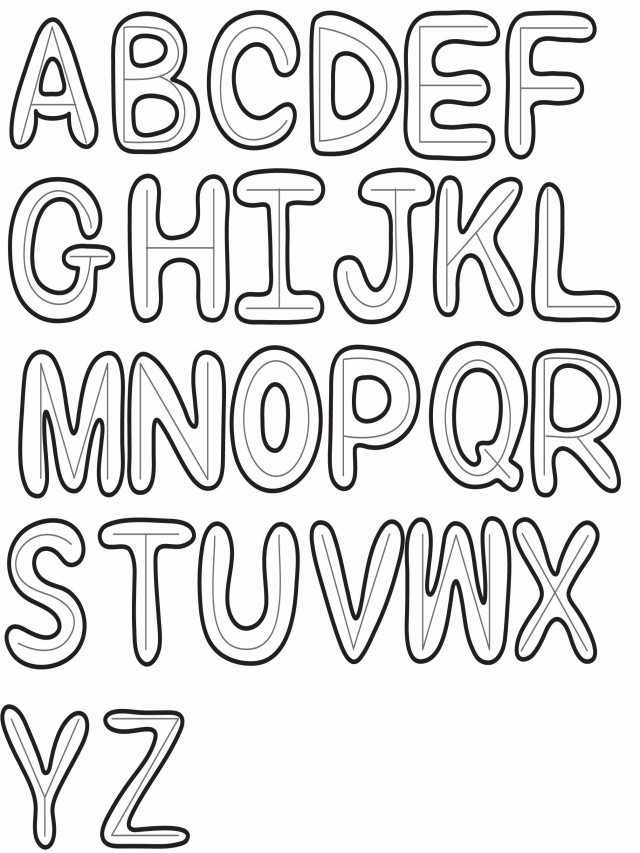 Arriba 92+ Imagen alphabet drawing a to z easy Alta definición completa, 2k, 4k