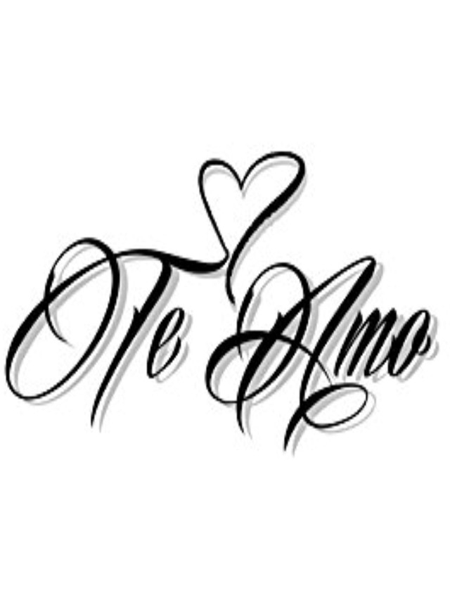 Arriba 101+ Foto amor en letra cursiva en español Mirada tensa
