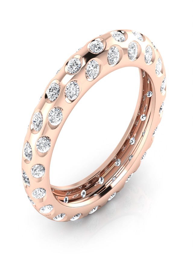 Sintético 100+ Foto anillos de compromiso con diamante rosa Alta definición completa, 2k, 4k