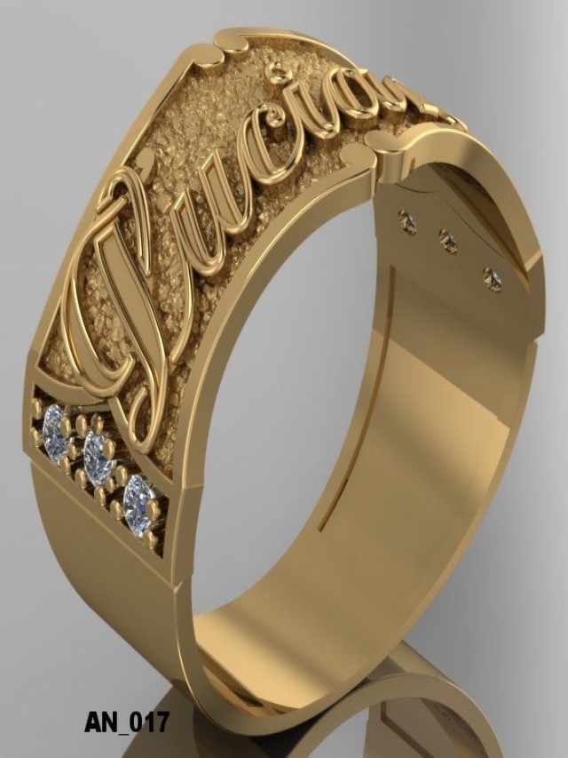 Lista 99+ Foto anillos de matrimonio de oro con nombre Actualizar