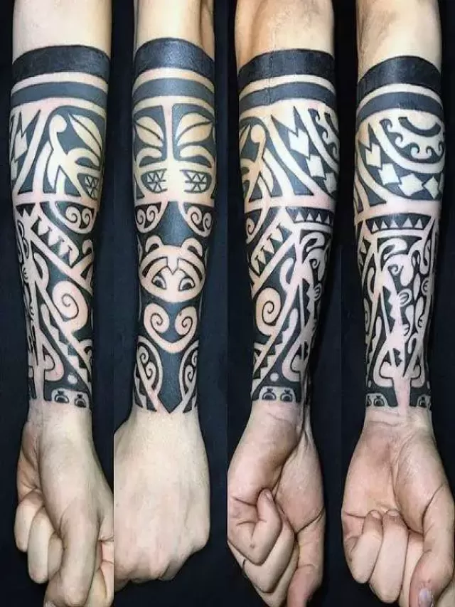 Álbumes 104+ Foto antebrazo tribal diseños tatuajes para hombres El último