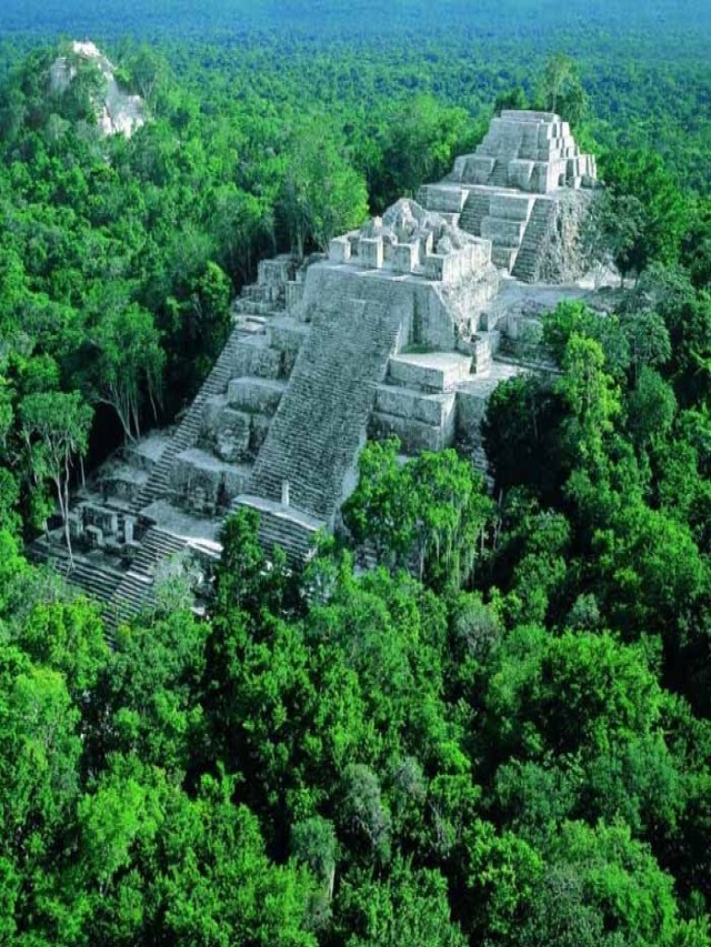 Sintético 101+ Foto antigua ciudad maya y bosques tropicales protegidos de calakmul Lleno