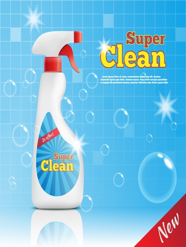 Sintético 96+ Foto anuncio publicitario de productos de limpieza El último