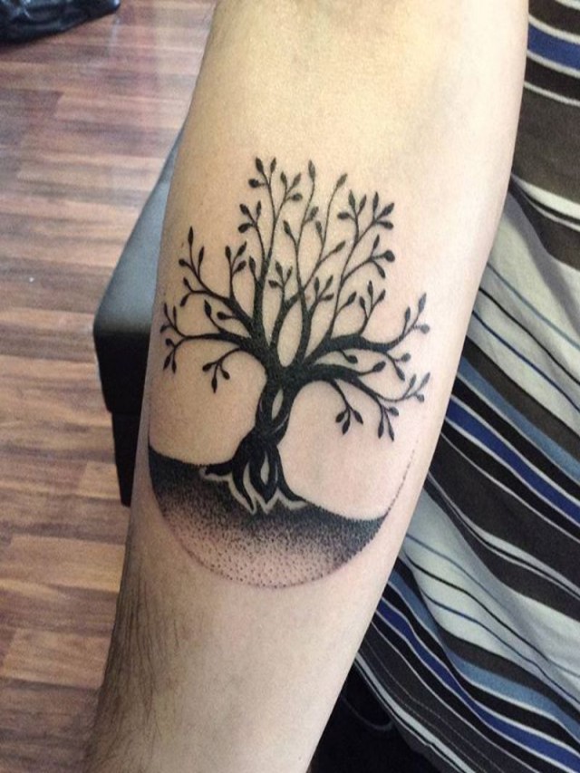 12 tatuajes de árbol de la vida celta: nombres, minimalistas, pequeños