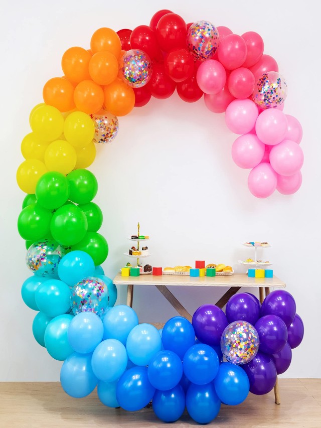 Lista 96+ Foto arco de globos de 3 colores Alta definición completa, 2k, 4k