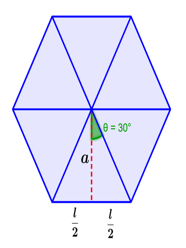 Sintético 98+ Foto area unidades triangulares de un hexagono Alta definición completa, 2k, 4k