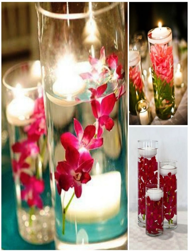 Lista 101+ Foto arreglos de mesa con velas y flores Lleno