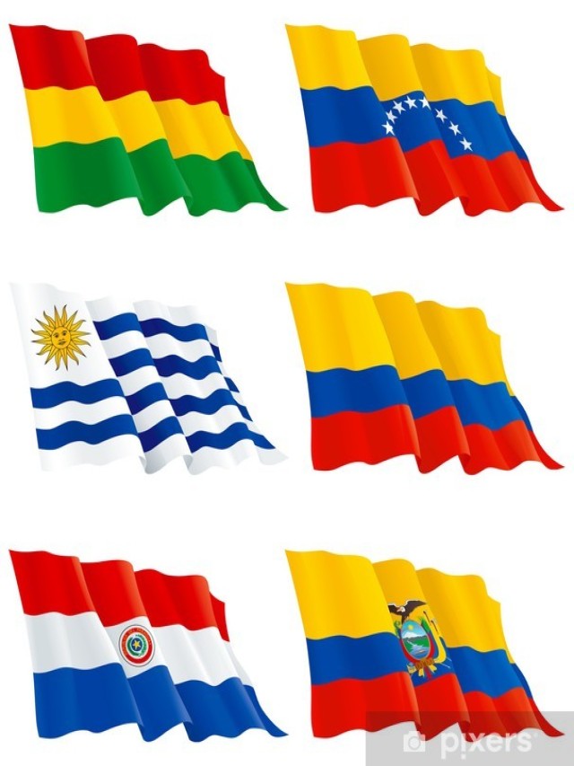Arriba 94+ Foto bandera de colombia ecuador y venezuela El último