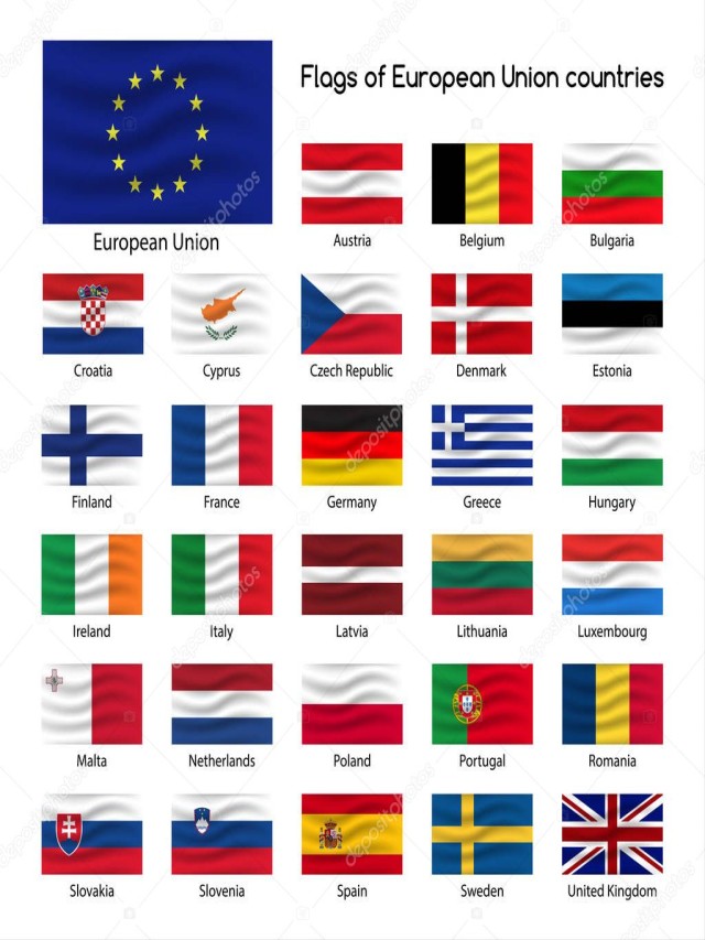 Lista 98+ Foto banderas de los paises de la union europea para imprimir El último