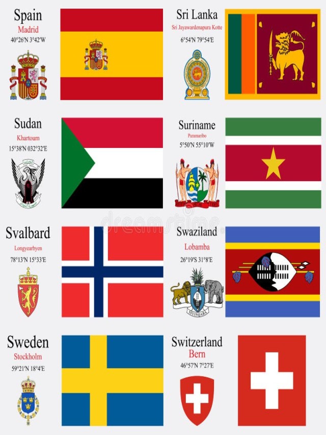 Lista 101+ Foto banderas del mundo y sus capitales Alta definición completa, 2k, 4k