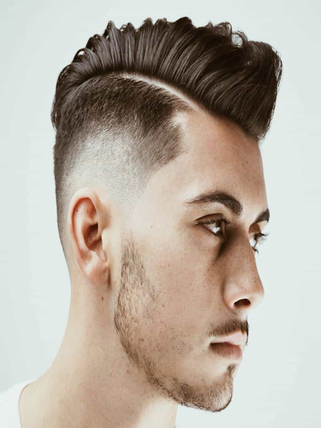 Lista 97+ Imagen best hairstyles for men with round faces Mirada tensa