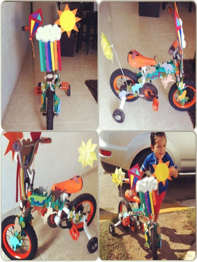 Lista 97+ Foto bicicletas decoradas con globos para niños El último