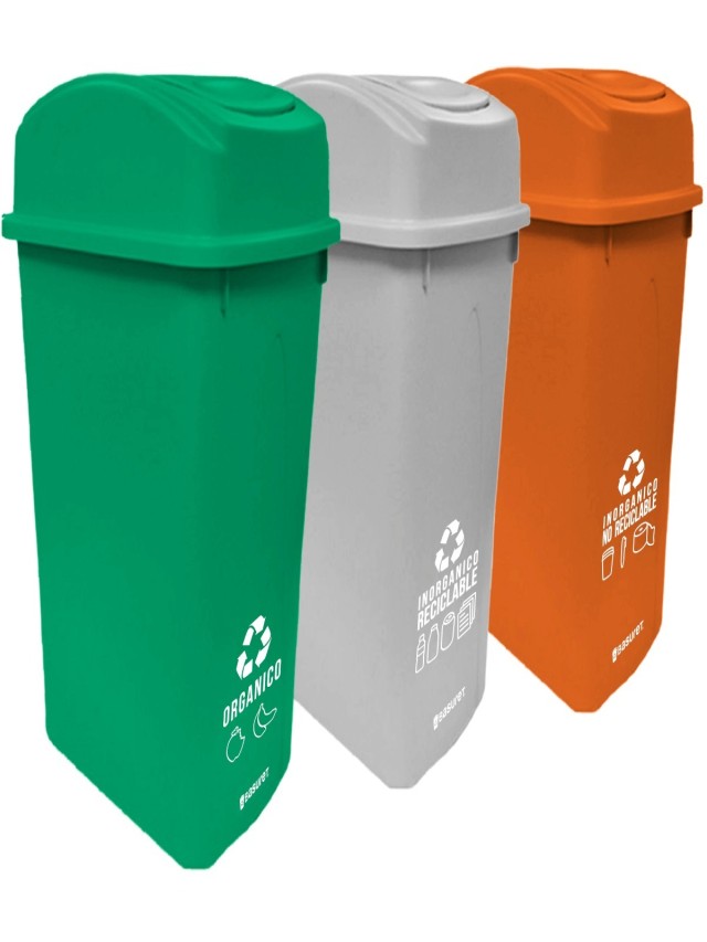 Lista 92+ Foto botes de basura para reciclar colores Actualizar