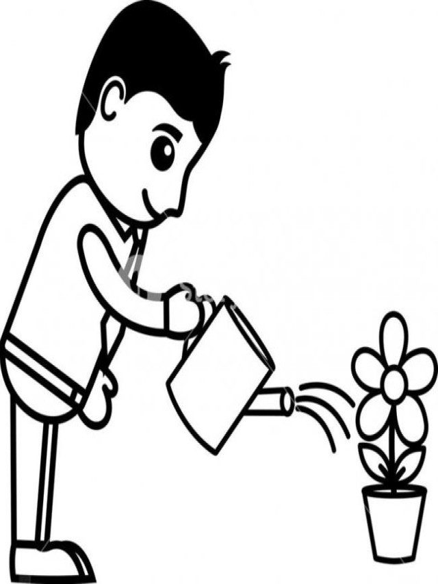 Arriba 99+ Imagen cách vẽ người đang tưới cây đơn giản Actualizar