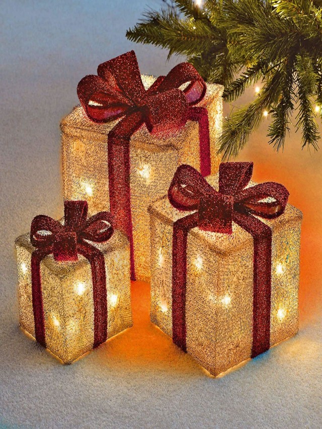 Álbumes 94+ Foto cajas de regalo con luces para navidad El último