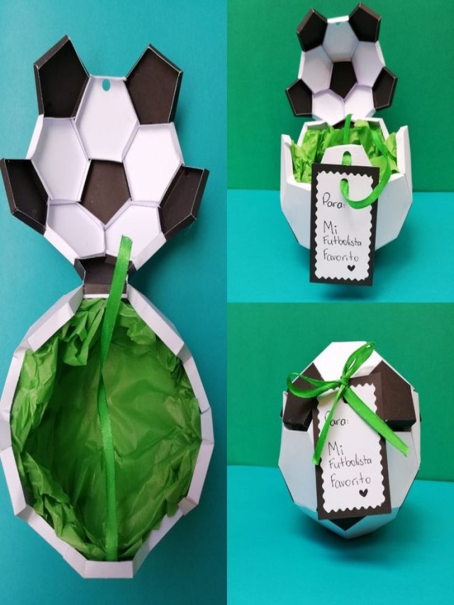 Lista 101+ Foto cajas en forma de balon de futbol Alta definición completa, 2k, 4k