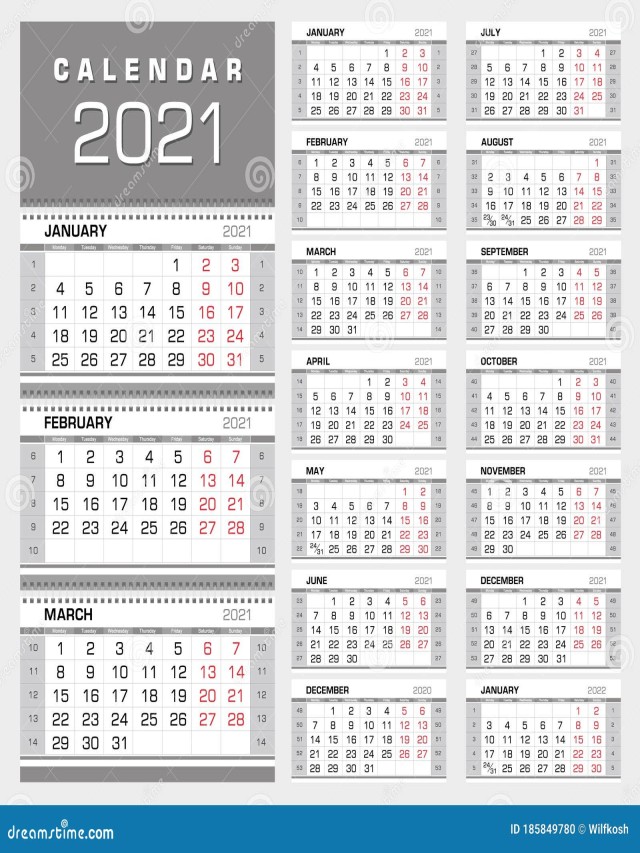 Sintético 95+ Foto calendario 2021 con numero de semanas Lleno