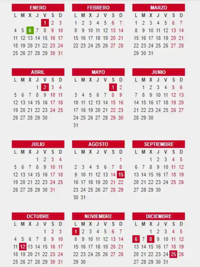Sintético 90+ Foto calendario 2021 méxico con días festivos para imprimir Alta definición completa, 2k, 4k