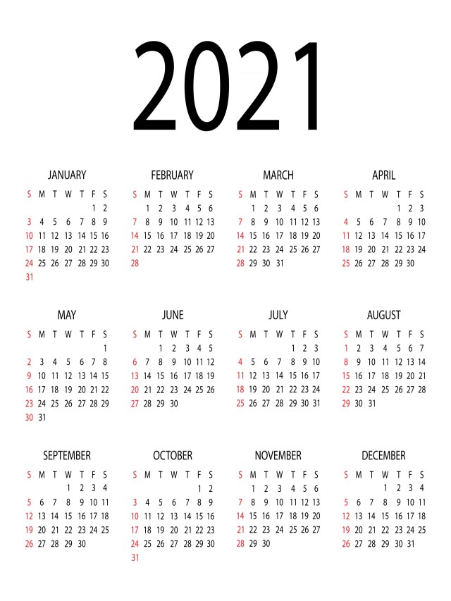 Álbumes 97+ Foto calendario 2021 por semanas para imprimir Lleno