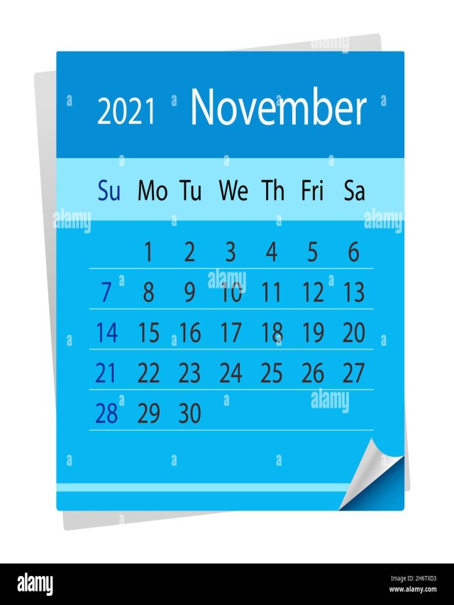 Arriba 93+ Foto calendario del mes de noviembre del 2021 Mirada tensa