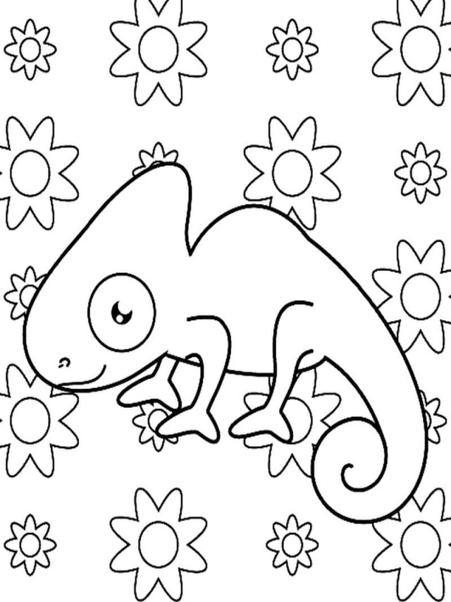 Sintético 103+ Foto camaleones dibujos animales que se camuflan para dibujar Alta definición completa, 2k, 4k
