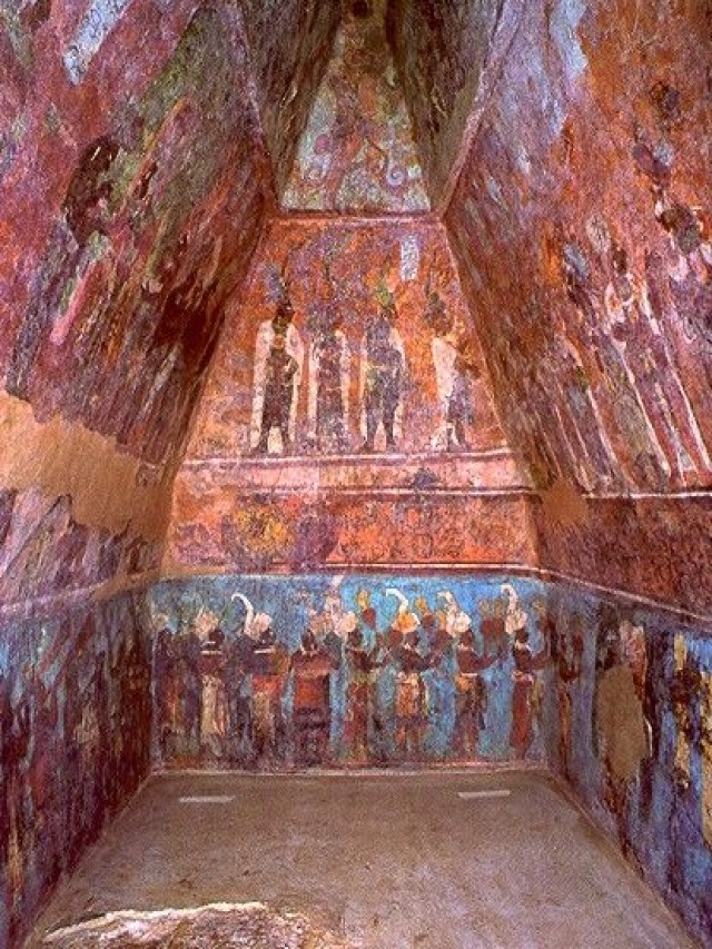 Sintético 98+ Foto captura imágenes de los murales en las ruinas Mirada tensa