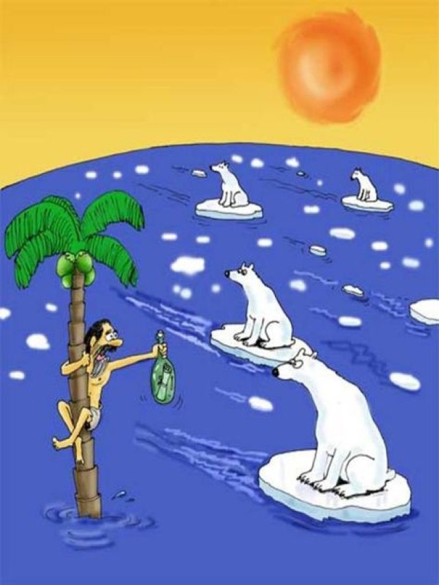 Lista 99+ Foto caricatura periodistica sobre el calentamiento global Mirada tensa