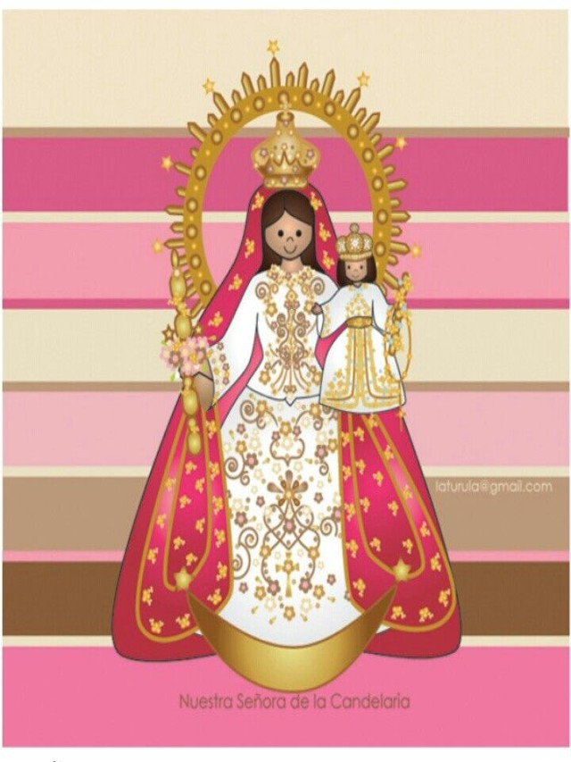 Lista 93+ Foto caricaturas de la virgen de la candelaria Lleno