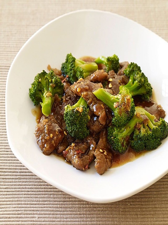 Sintético 91+ Foto carne de cerdo con brócoli estilo chino El último