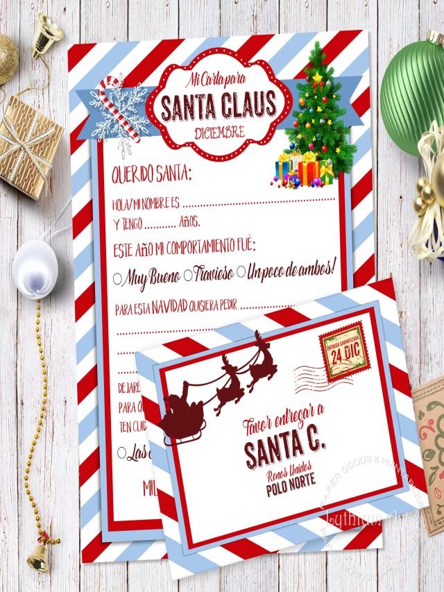 Lista 91+ Foto carta de santa claus para niños gratis Lleno