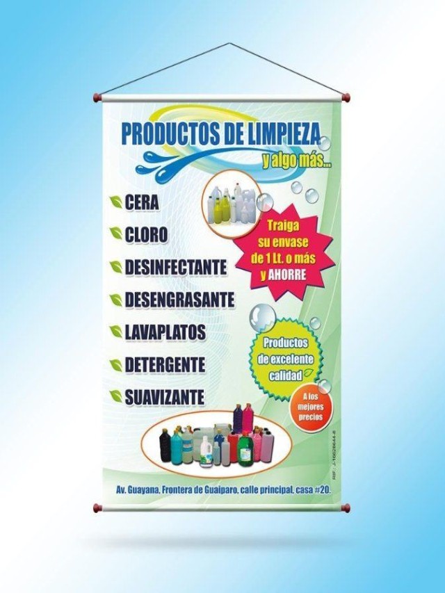 Lista 99+ Foto carteles publicitarios de productos de limpieza Alta definición completa, 2k, 4k