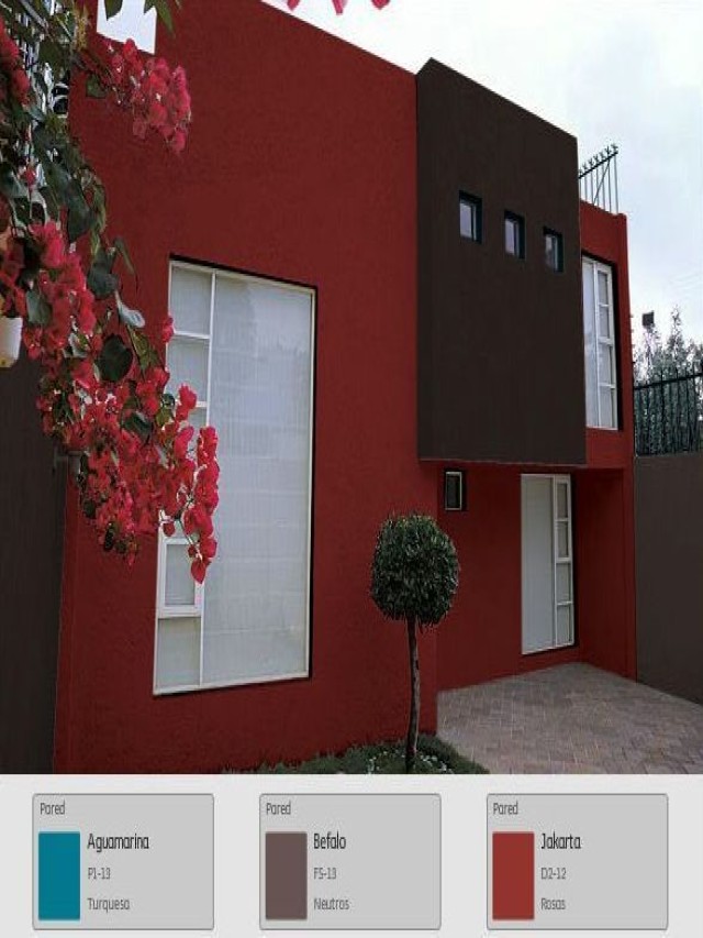 Arriba 100+ Foto casas de ladrillo pintadas por fuera Alta definición completa, 2k, 4k