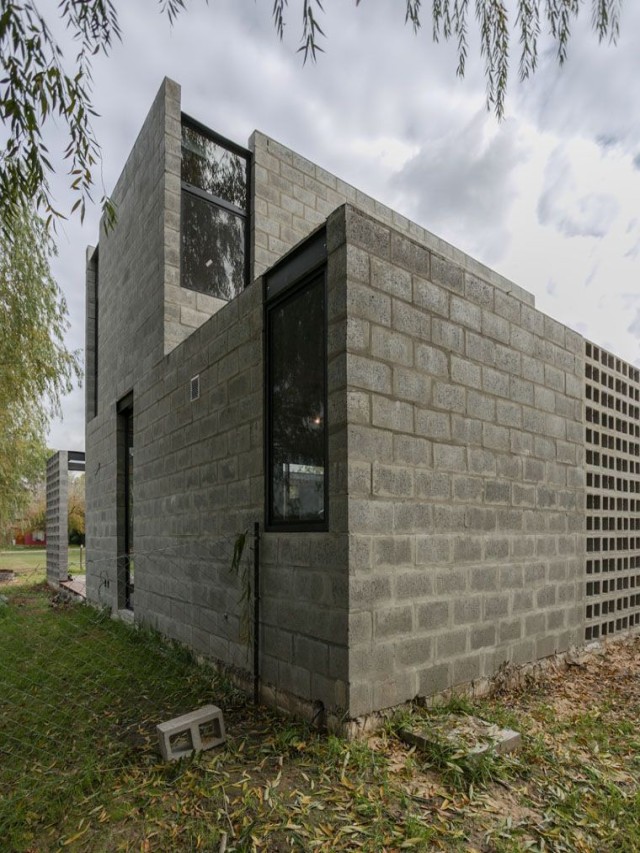 Sintético 104+ Foto casas hechas con block cara de piedra Mirada tensa