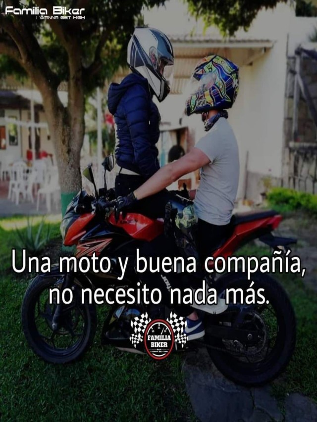 Arriba 100+ Foto chidas imagenes de motos con frases de amor El último