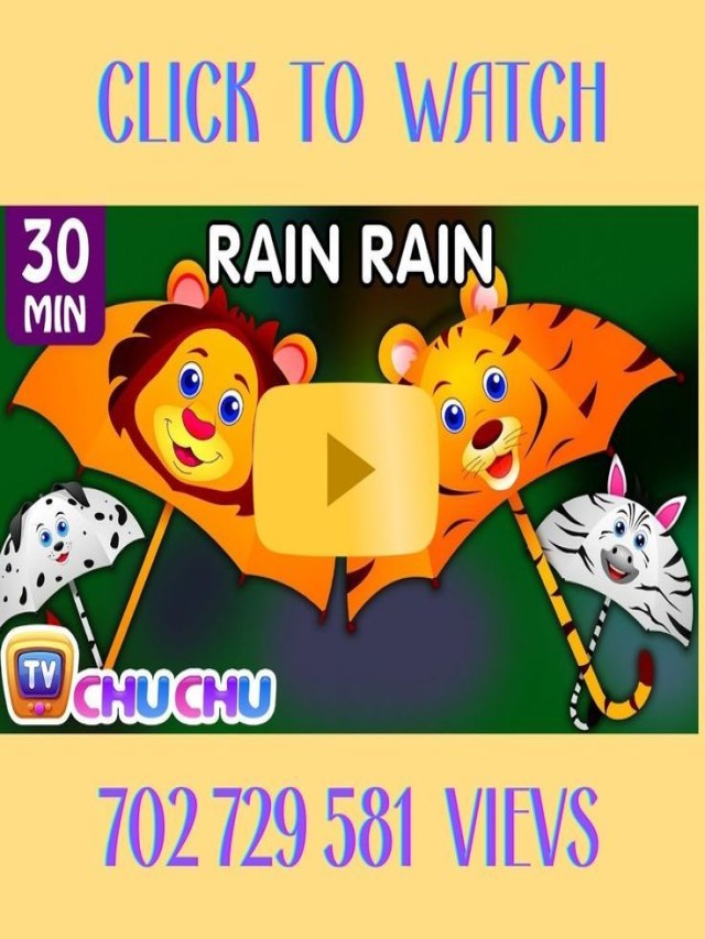 Lista 93+ Foto chuchu tv rain, rain, go away nursery rhyme Actualizar