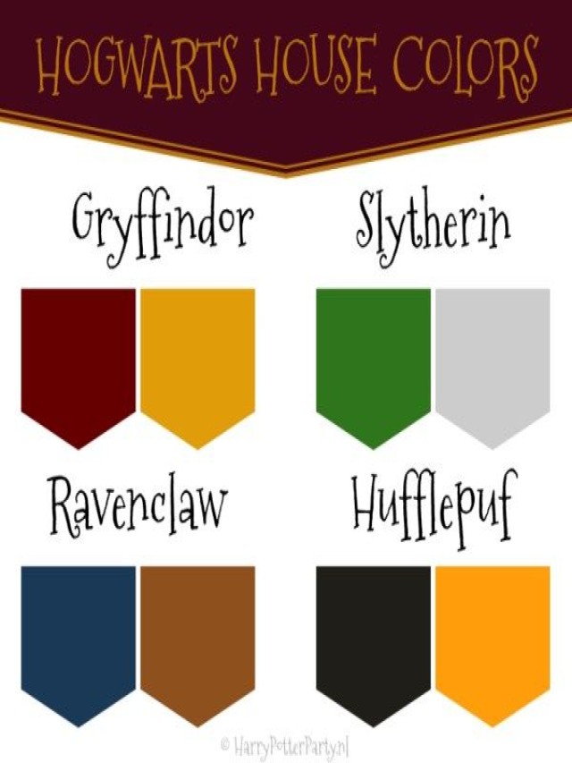 Lista 91+ Foto colores de las casas de hogwarts Lleno