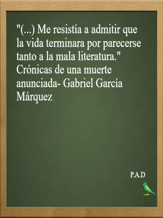 Lista 104+ Foto comentario literario cronica de una muerte anunciada texto 1 Alta definición completa, 2k, 4k