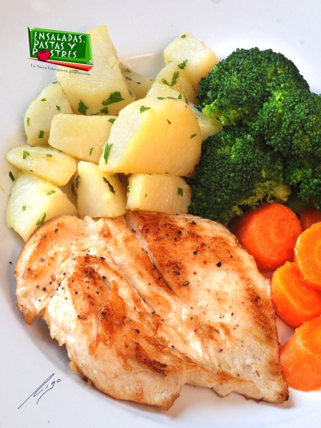 Arriba 95+ Foto comida saludable con pollo y verduras Lleno