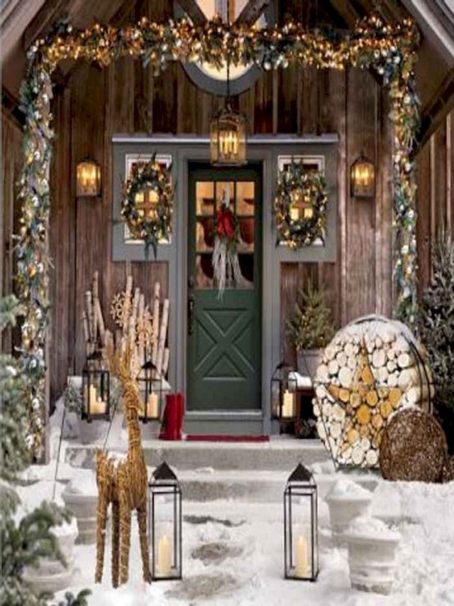 Lista 99+ Foto como adornar el exterior de una casa en navidad Lleno