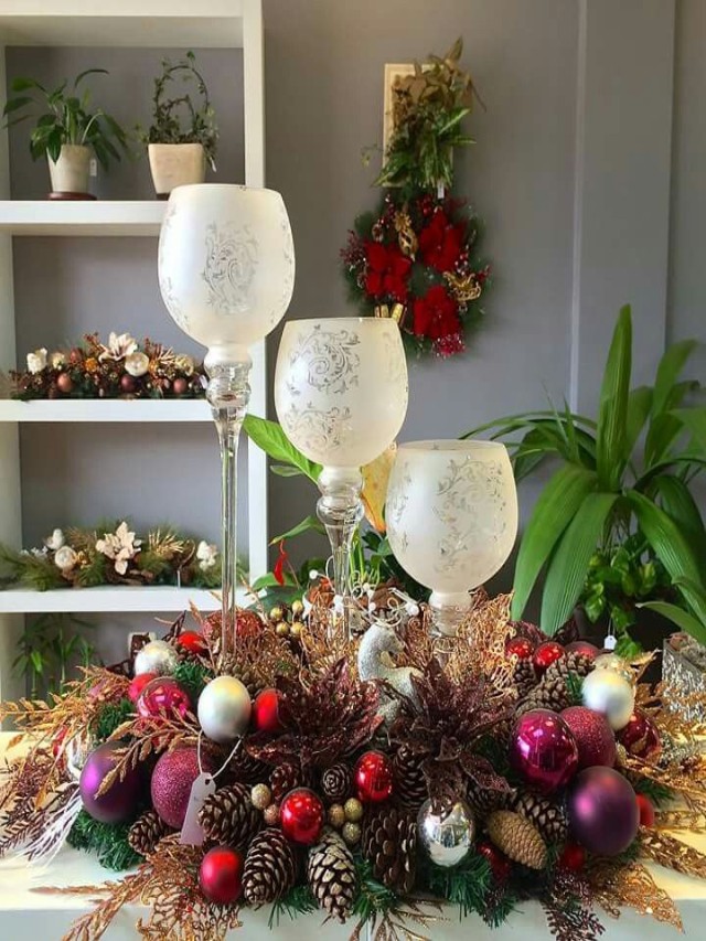Arriba 90+ Foto como decorar una copa grande de cristal para navidad Actualizar