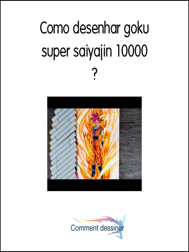 Lista 94+ Imagen como desenhar o goku super saiyan 10000 Mirada tensa