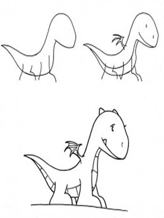 Lista 101+ Imagen como dibujar un dragon fácil para niños Lleno